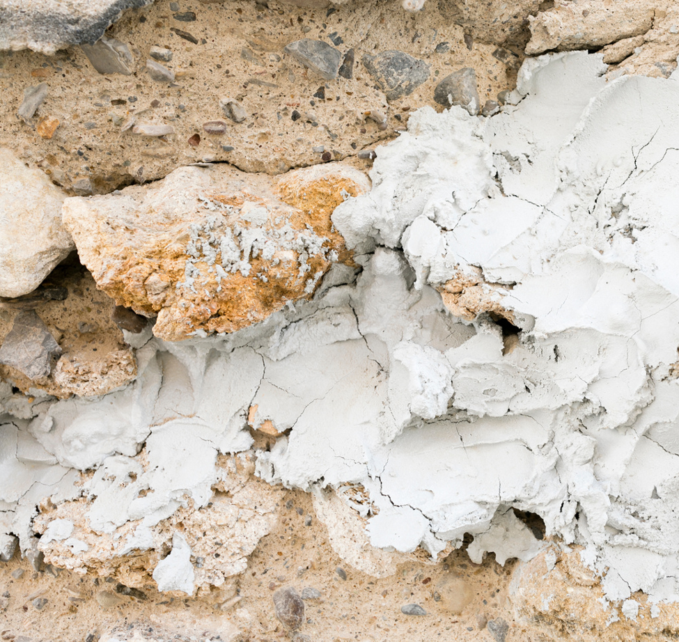 Quartz sand / granules close-up