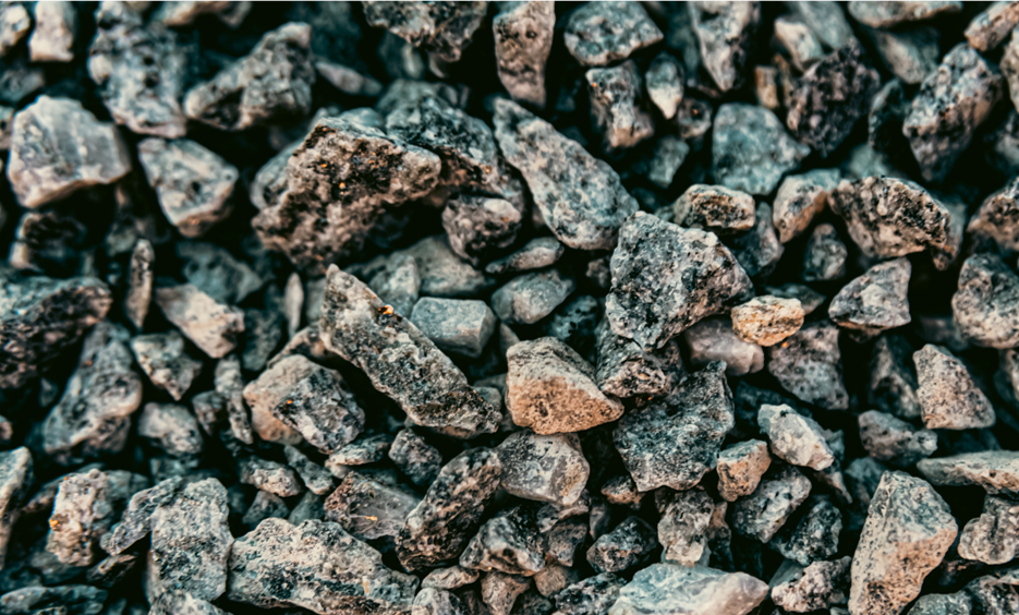 Iron ore fines close-up