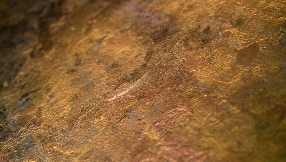Copper surface texture
